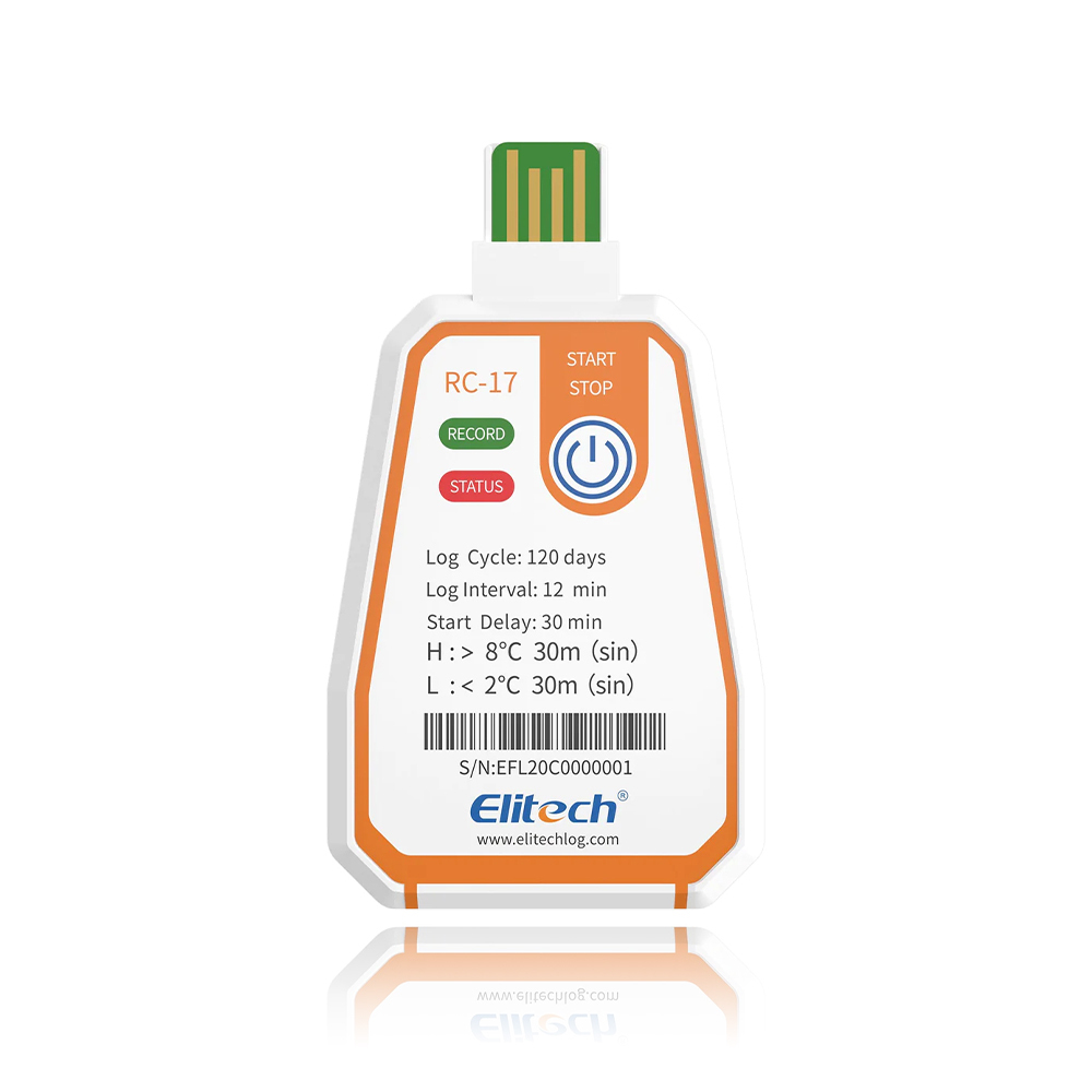 Elitech RC-17 일회용 온도기록계